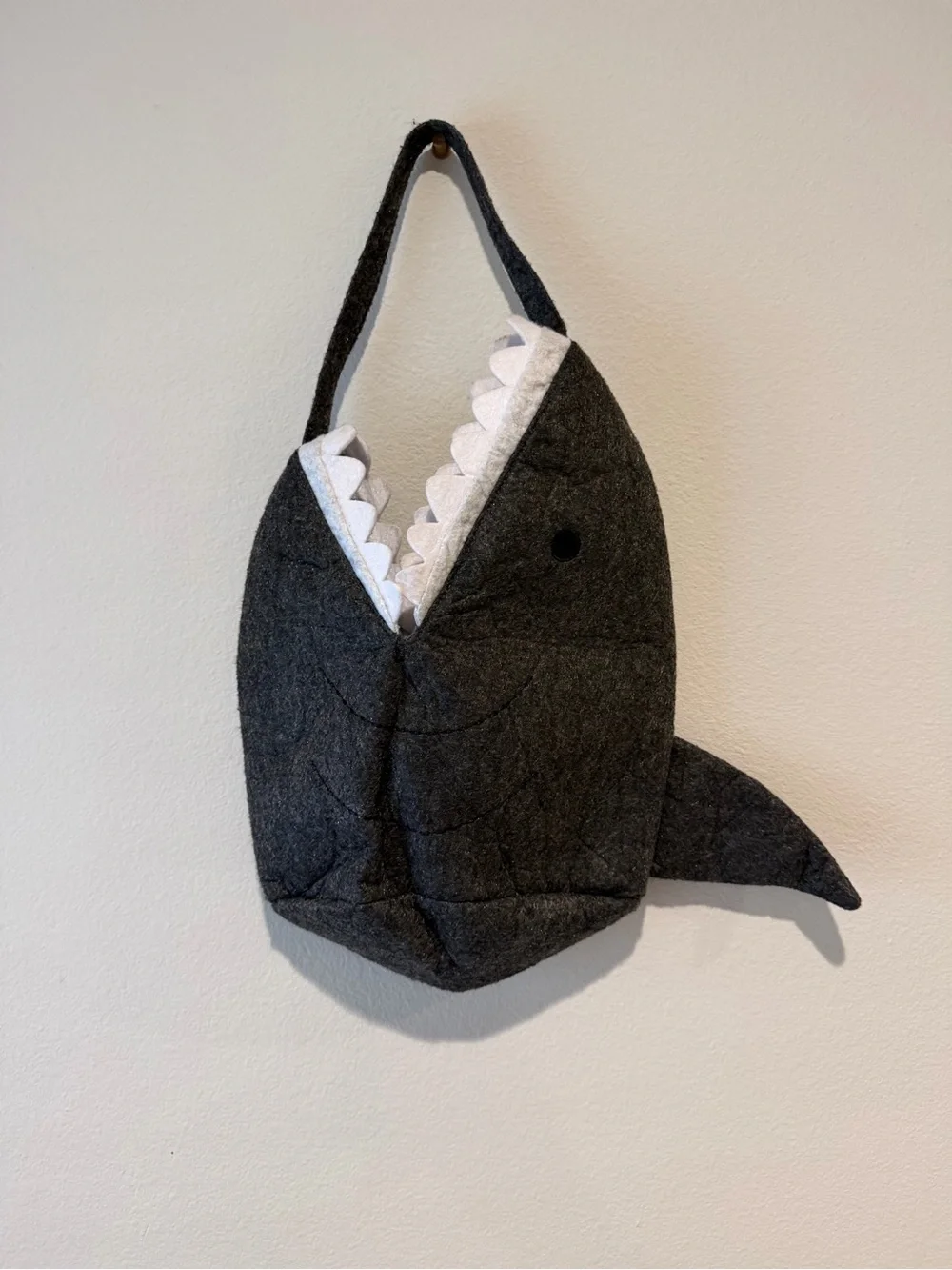 Pottery Barn Kids Shark Costume & Treat bag